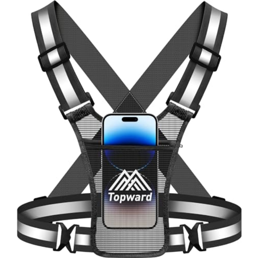 Running Gear Holder - Topward Running Vest Chest Phone Holder