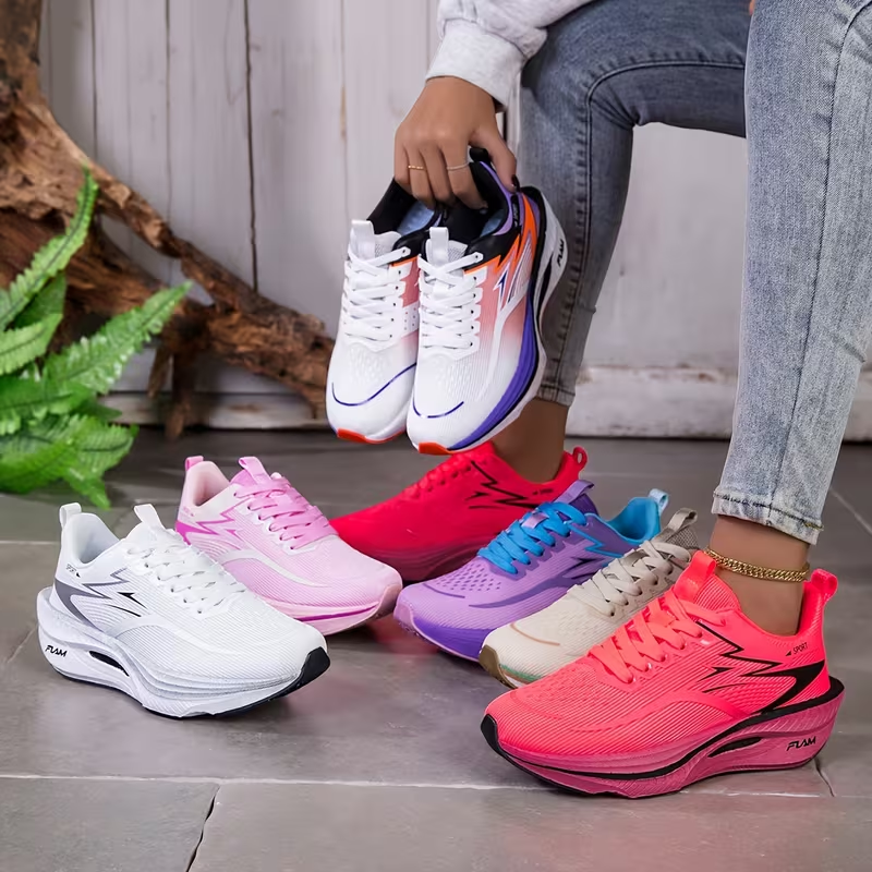 Running Gear Woman - 2026 Women's Sneakers Breathable Knitted Mesh