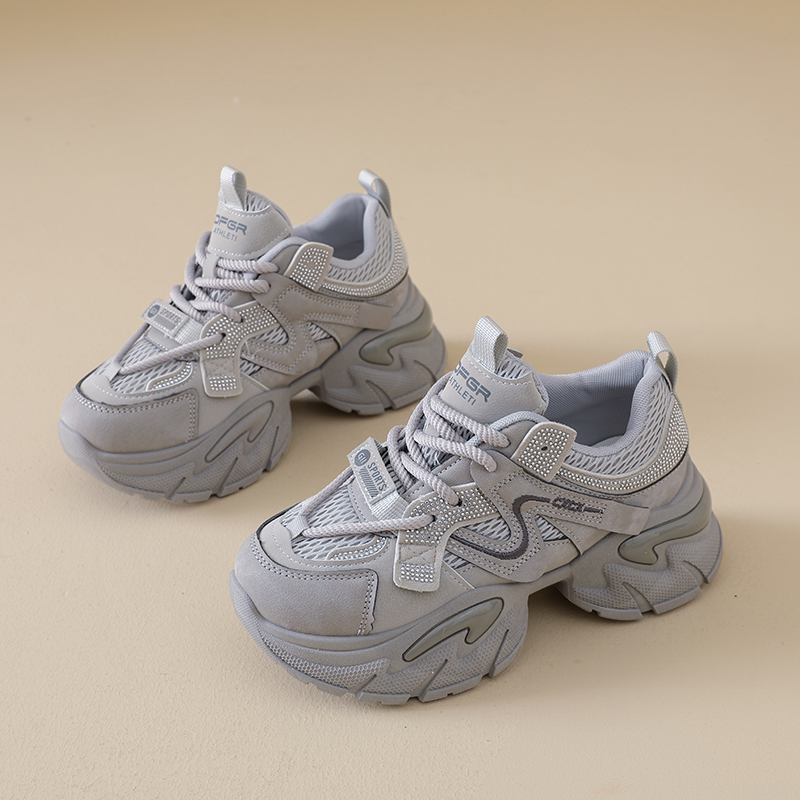 Running Gear Woman - Women Platform Sneakers Design Casual Outdoor