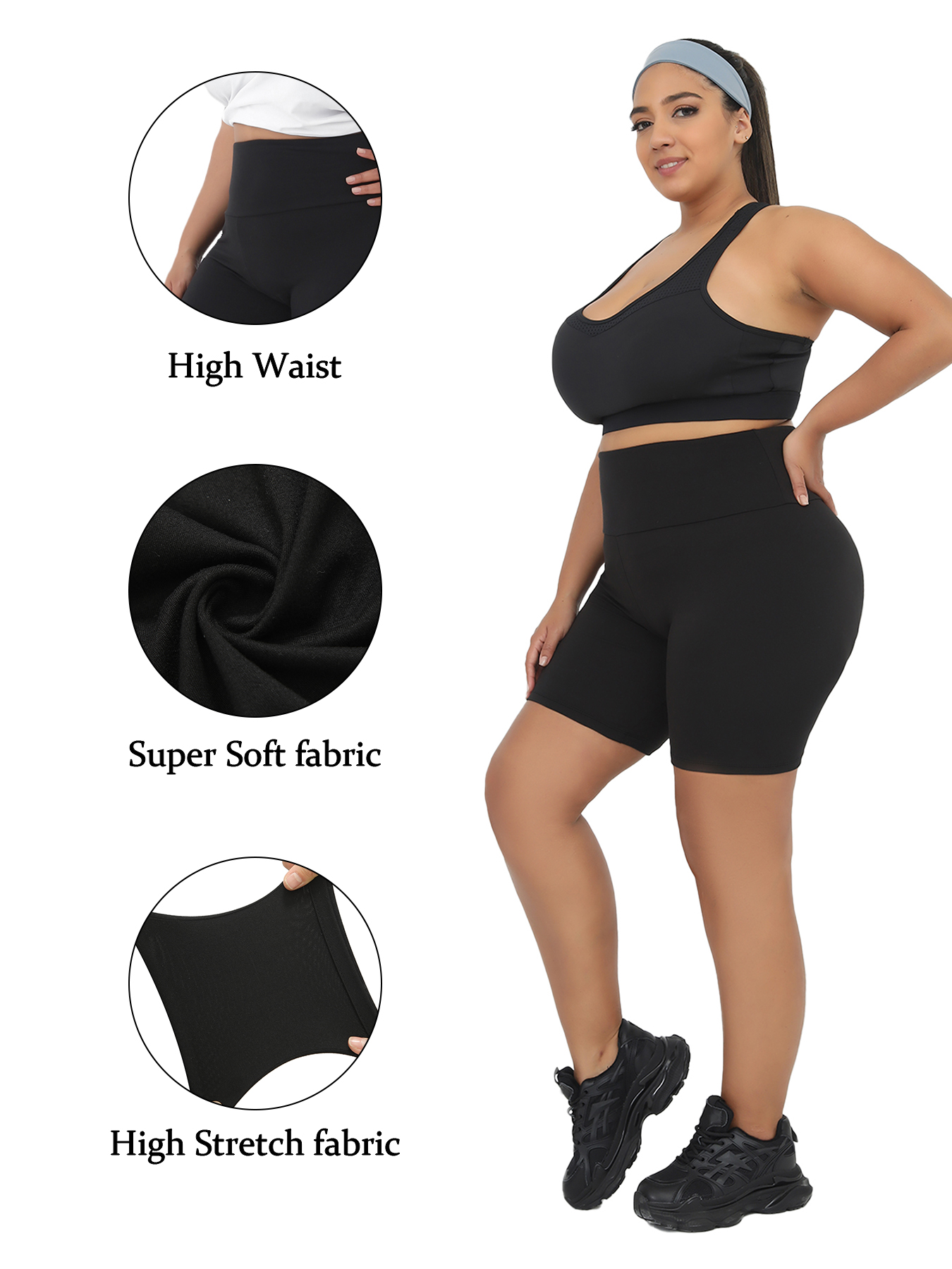 Plus Size Women's High Waisted - Running Gear Woman incelemesi ve fiyatı