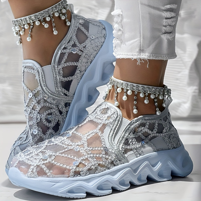 Women Sneakers New Lace Flats  - Running Gear Woman incelemesi ve fiyatı