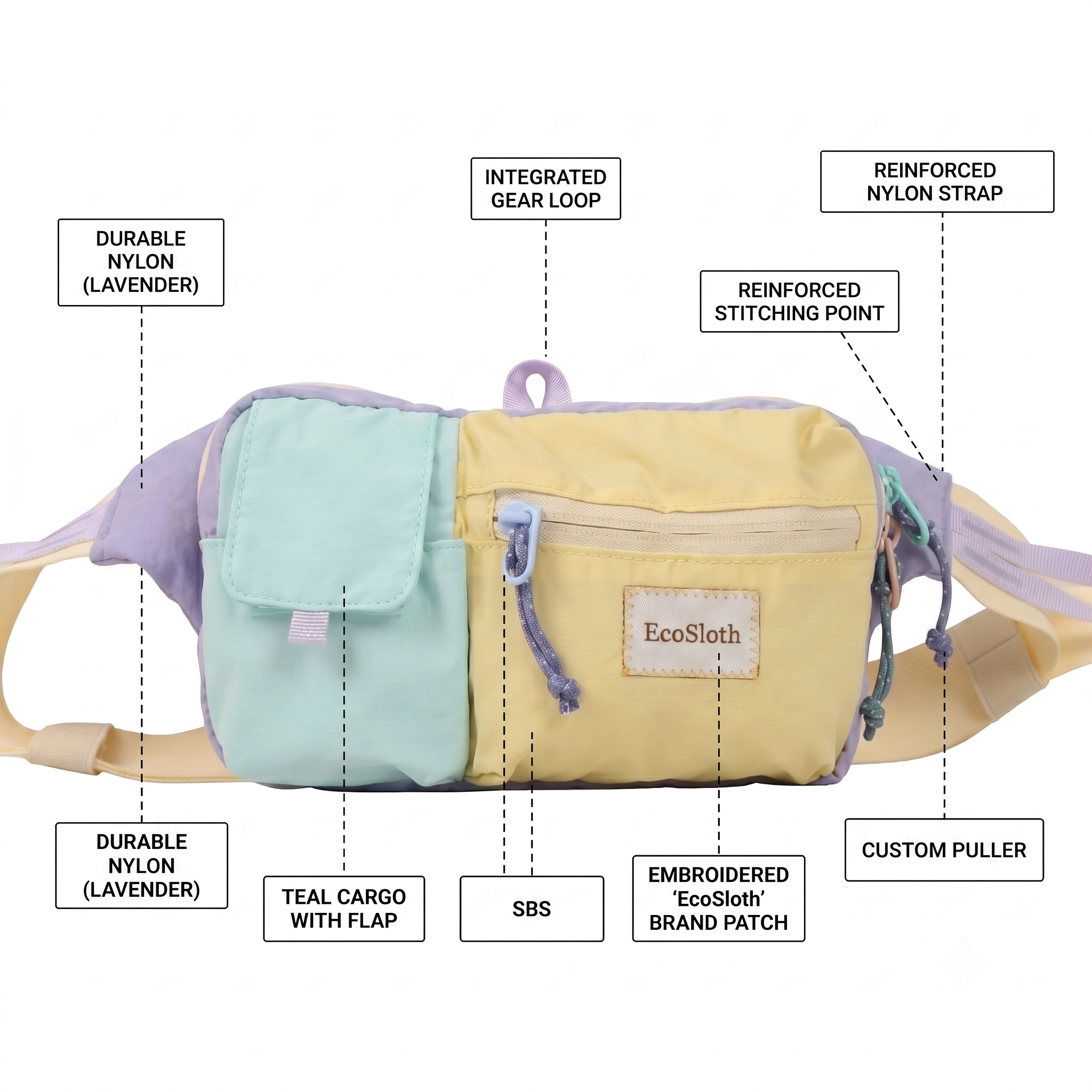EcoSloth Fanny Packs for Women - Running Gear Holder incelemesi ve fiyatı