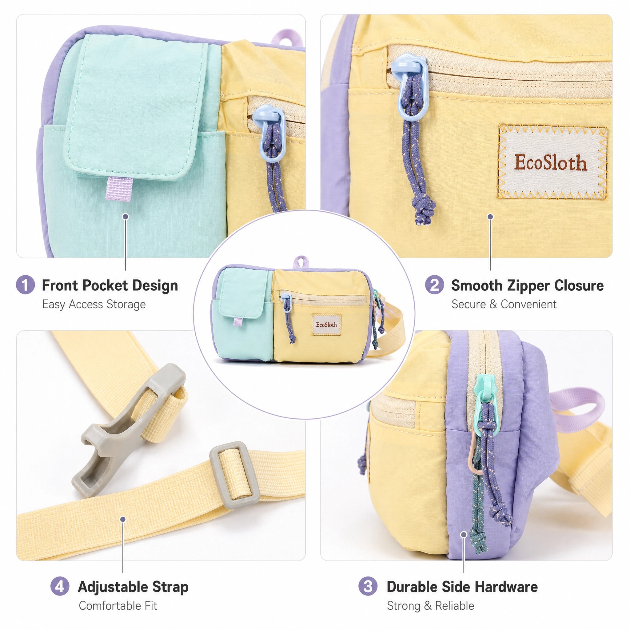 EcoSloth Fanny Packs for Women - Running Gear Holder incelemesi ve fiyatı
