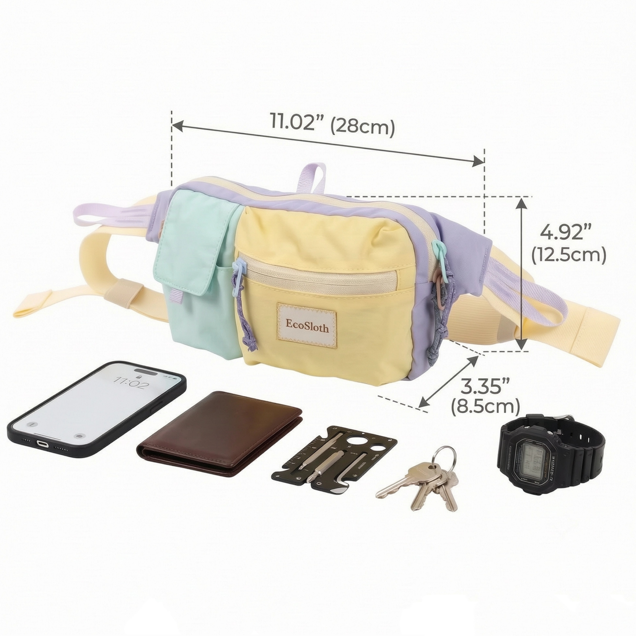EcoSloth Fanny Packs for Women - Running Gear Holder incelemesi ve fiyatı