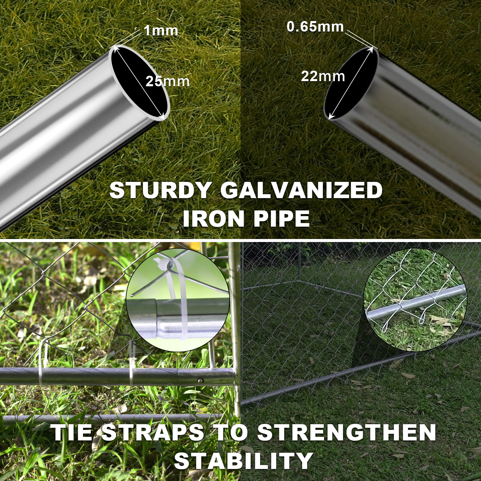 Teousev 10x 10 ft Metal Chicke - Running Cap Mesh incelemesi ve fiyatı