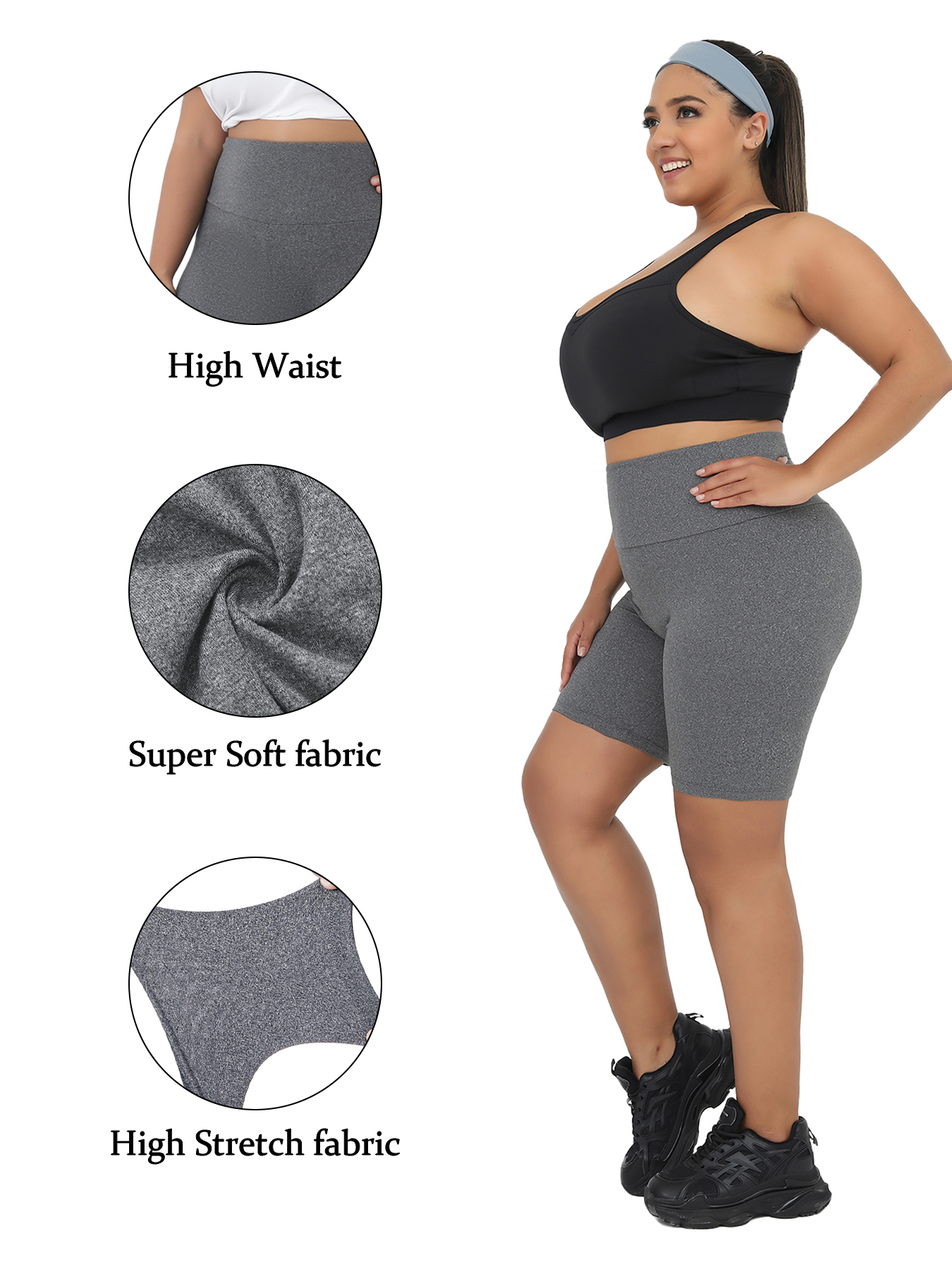 Plus Size Women's High Waisted - Running Gear Woman incelemesi ve fiyatı
