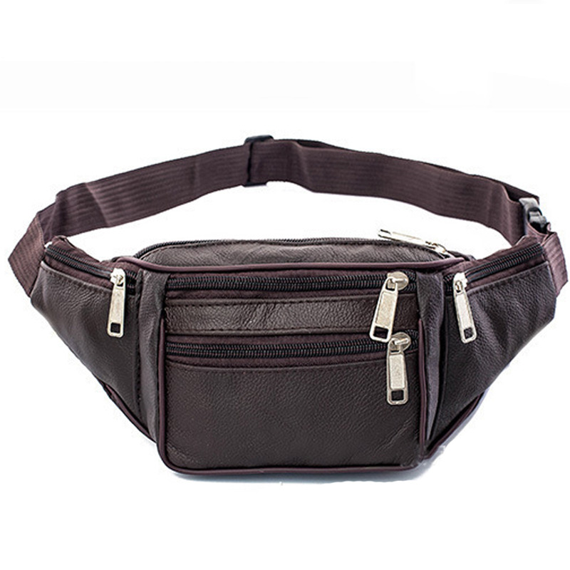 Leather Men Waist Chest Bag Th - Running Gear Holder incelemesi ve fiyatı
